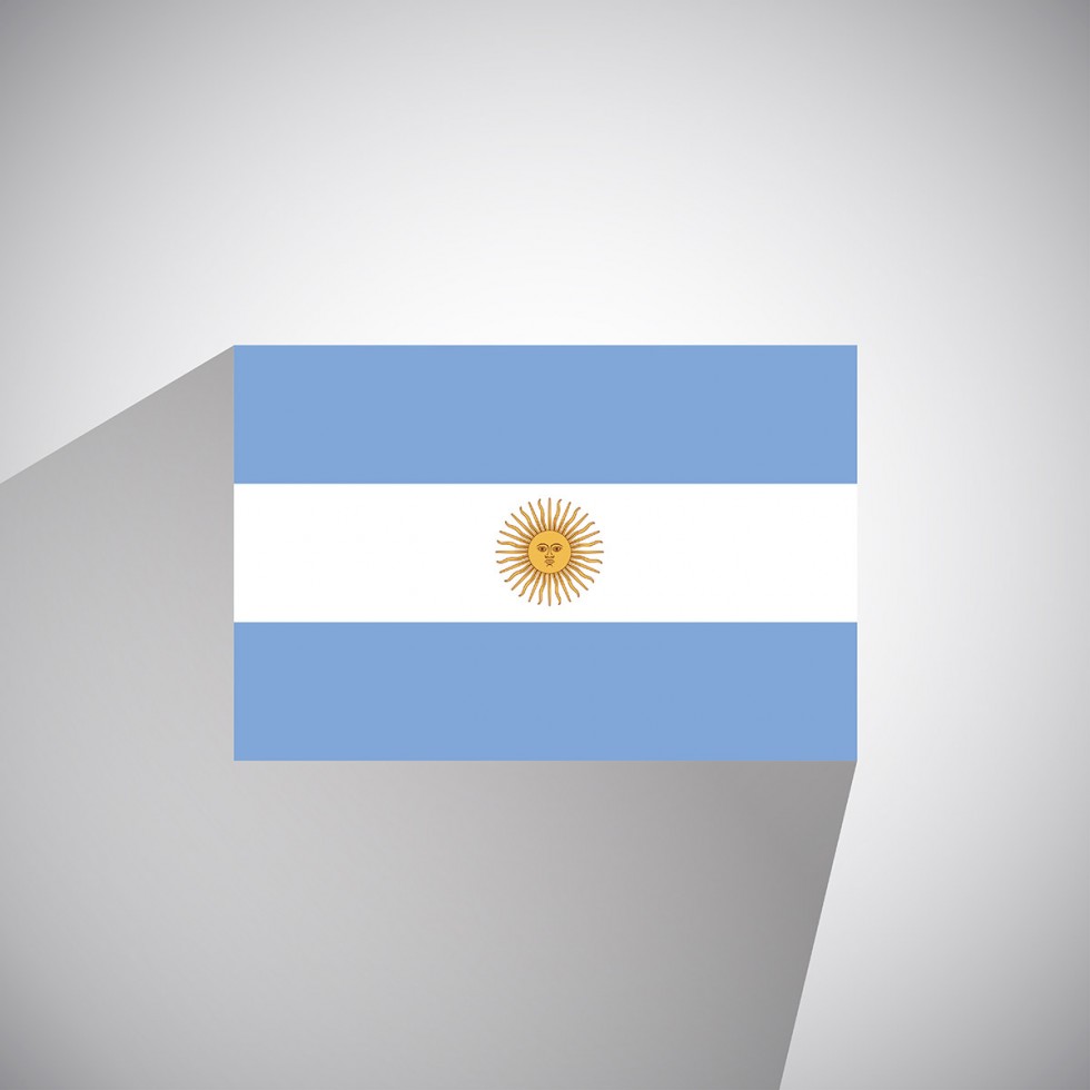 Argentina Vector Flag