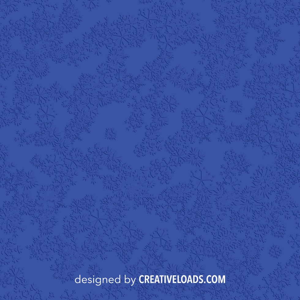 Blue Christmas Pattern