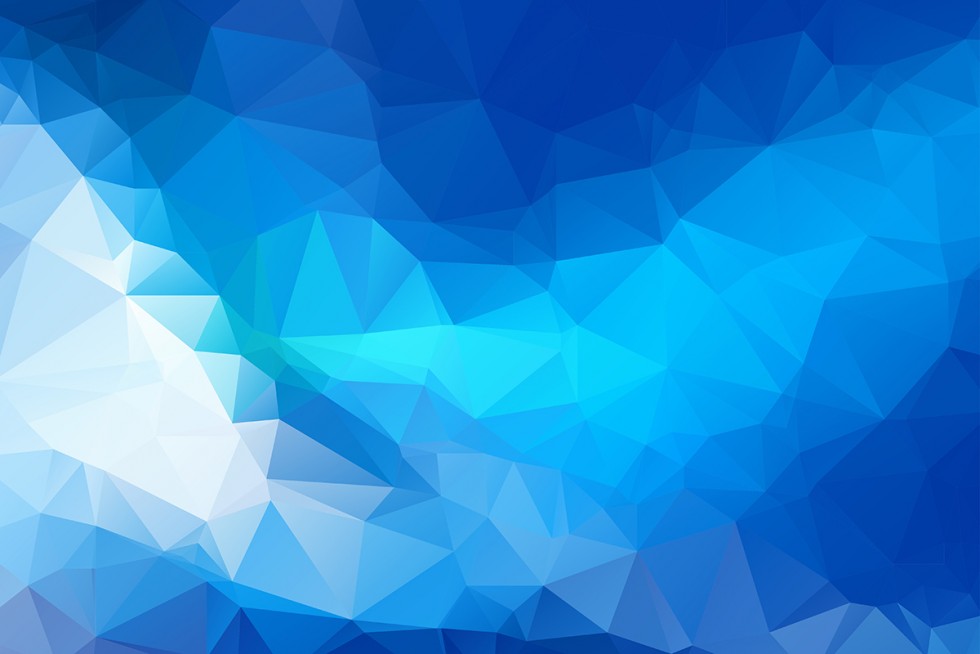 Blue Polygonal Texture