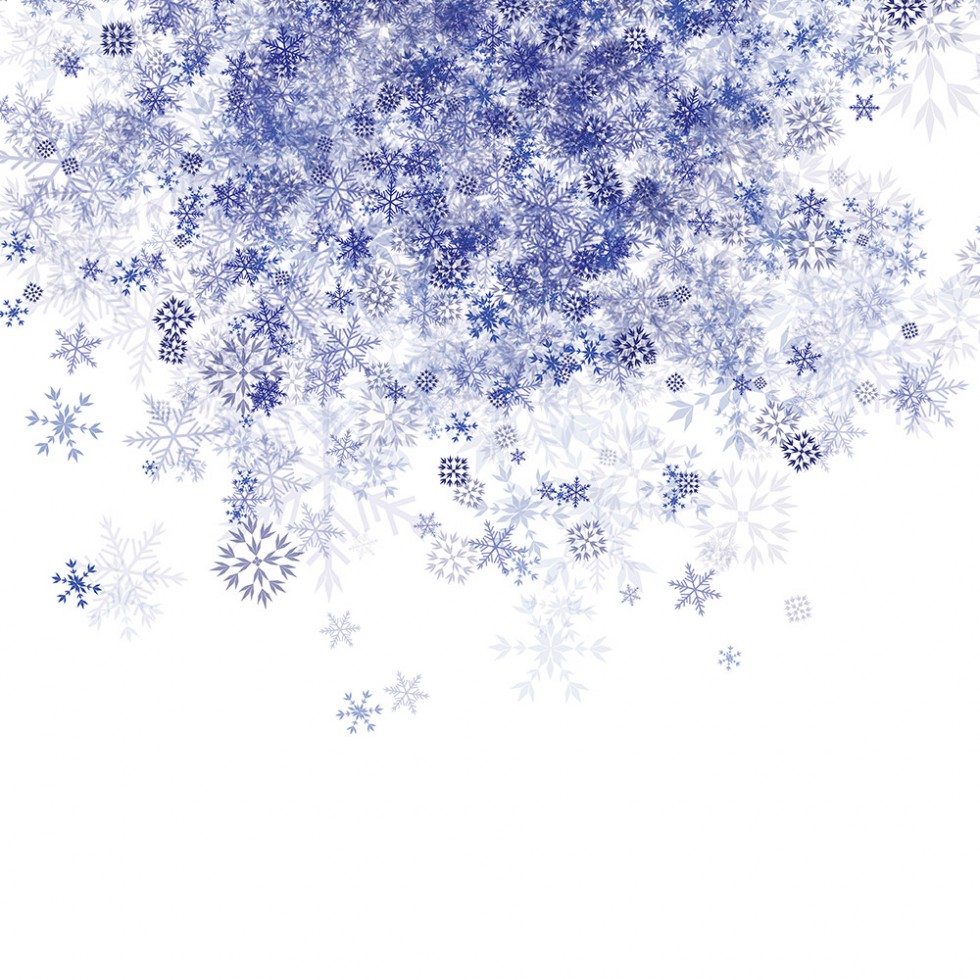 Blue Snowflakes