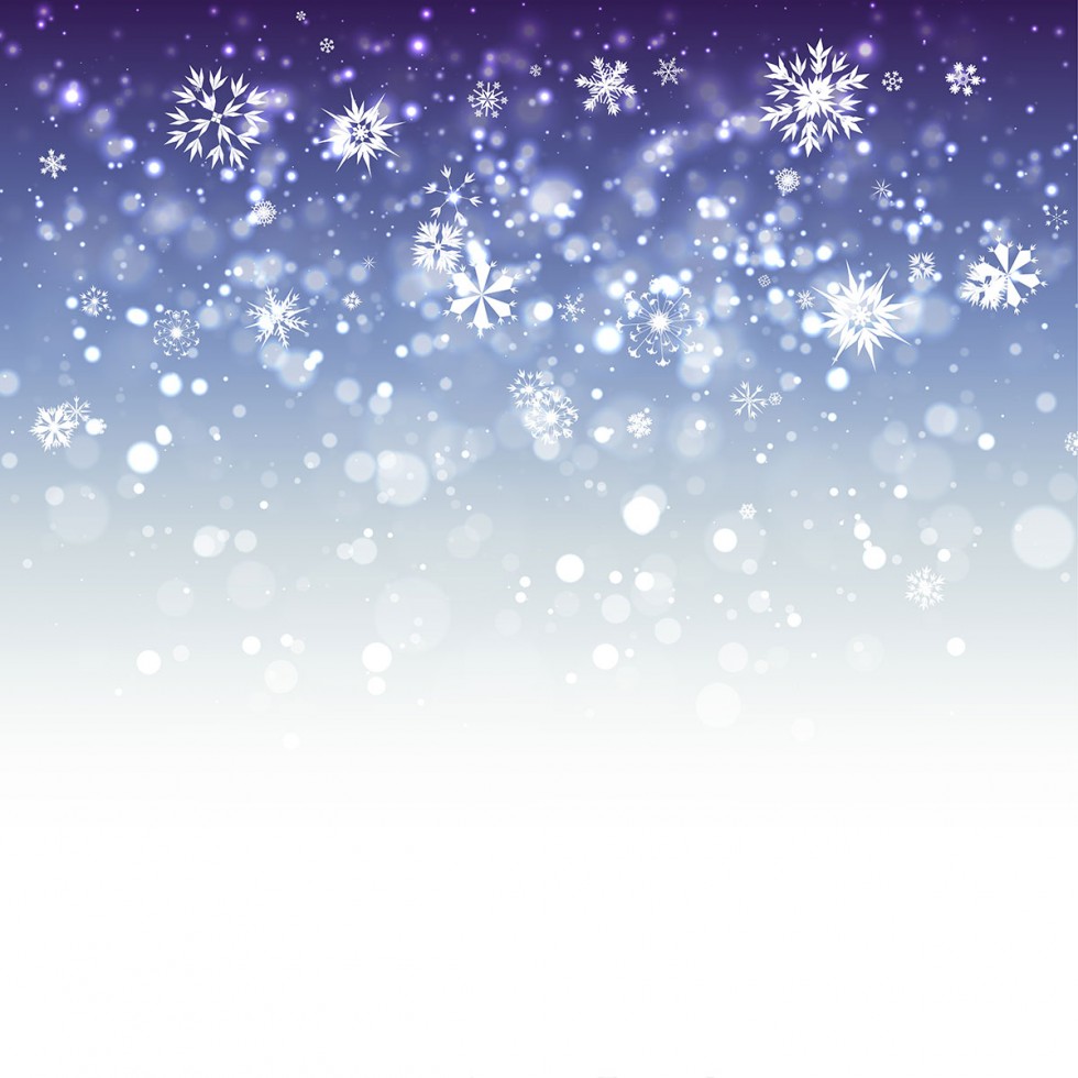 Blue Winter Background