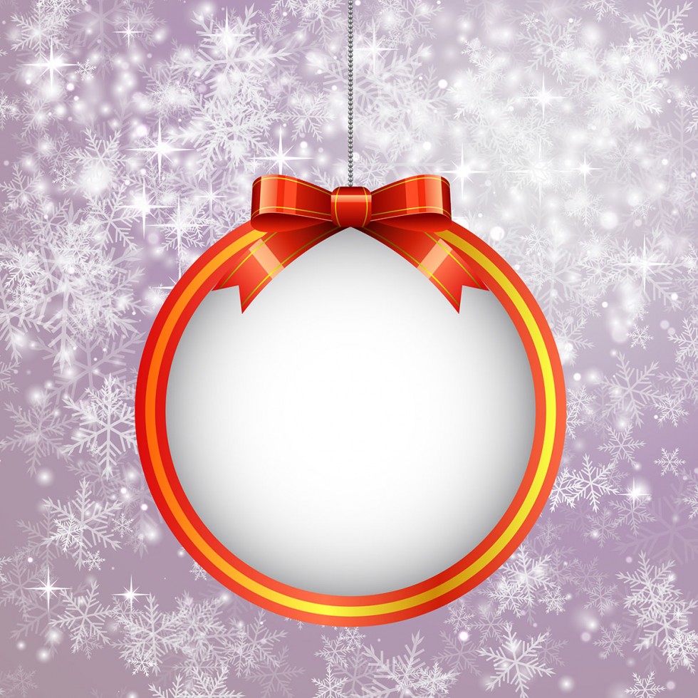 Christmas Ball with Bow