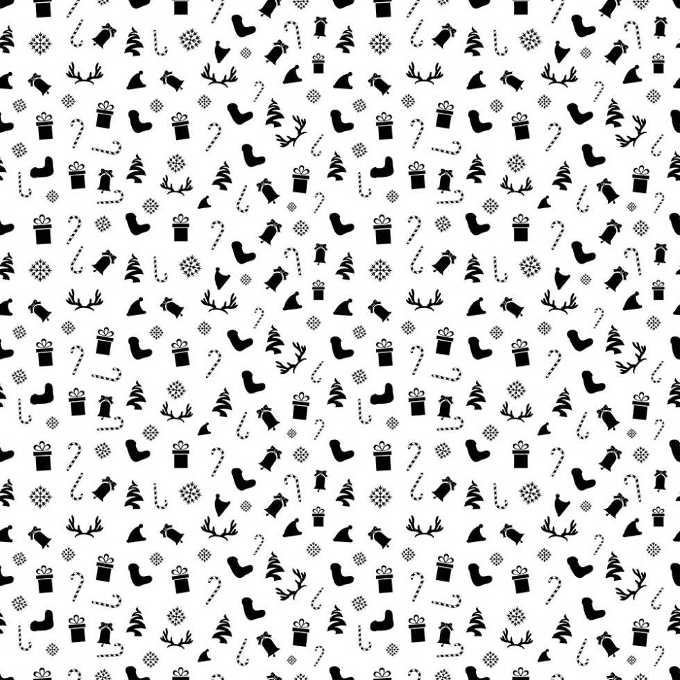 Seamless Christmas Toy Pattern