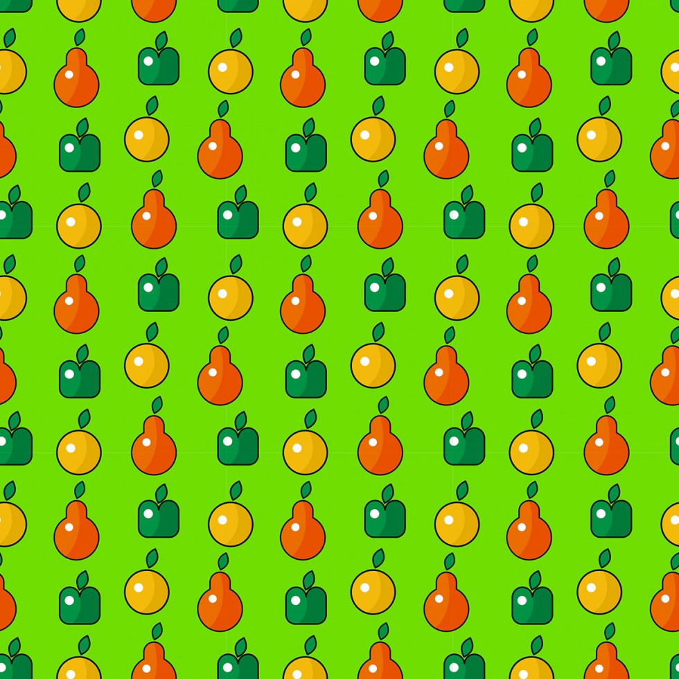 Seamless Fruit Pattern