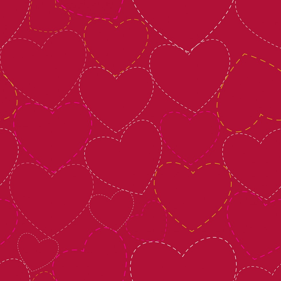 Seamless Hearts Pattern