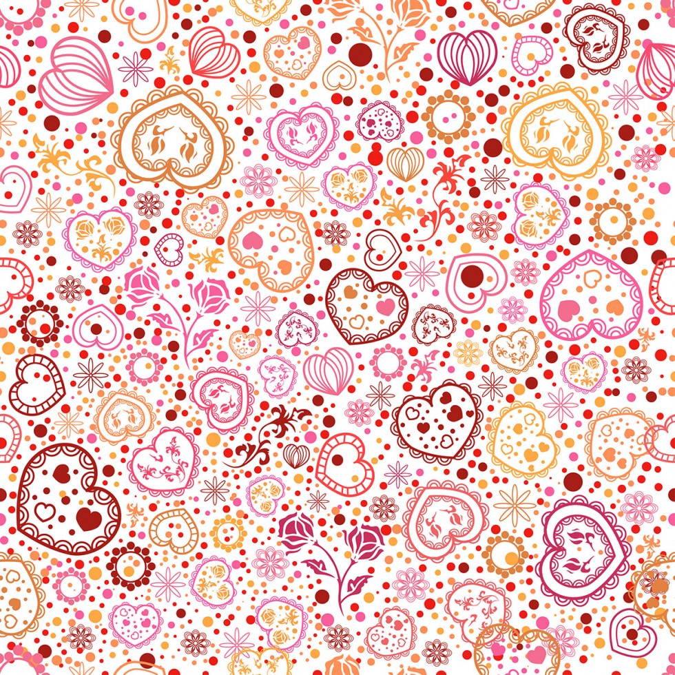 Seamless Valentines Pattern