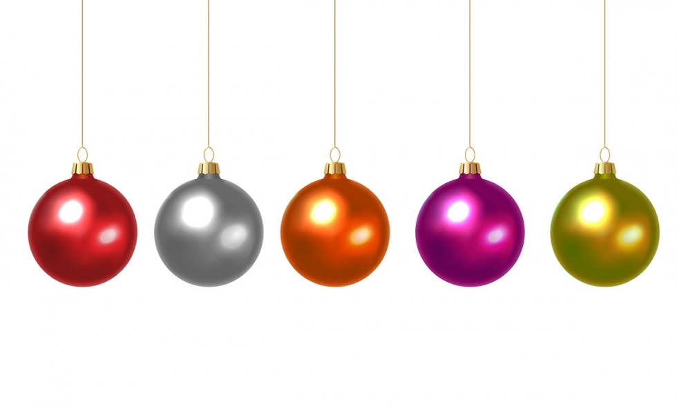 Set of Christmas Balls