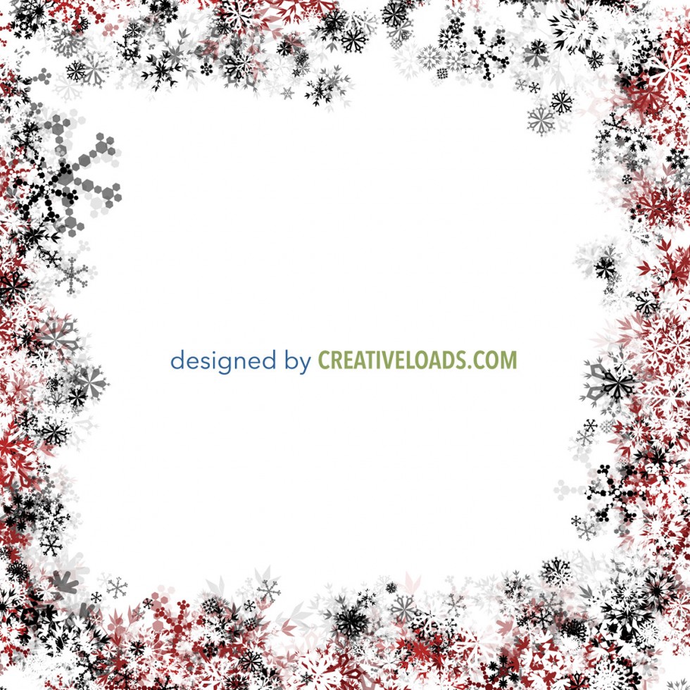 Snowflake Design Background