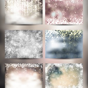 6 Christmas Backgrounds