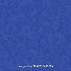 Blue Christmas Pattern