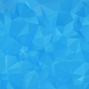 Blue Polygonal Backdrop