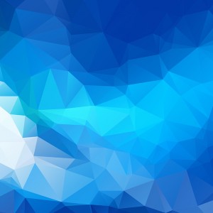 Blue Polygonal Texture