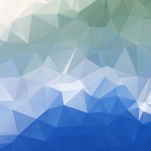 Blue Polygonal Texture