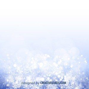 Blue Snowflake Background