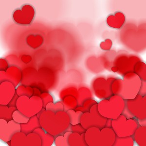 Blurred Valentines Background