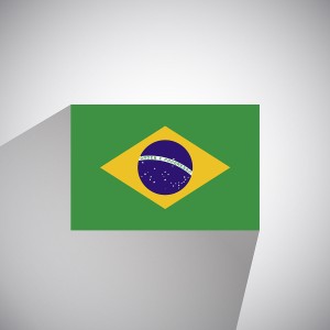 Brazil Vector Flag