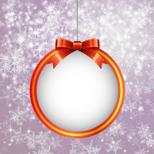 Christmas Ball with Bow