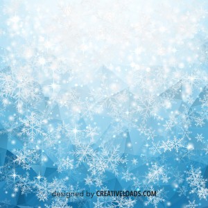 Christmas Snowflakes Backgroun