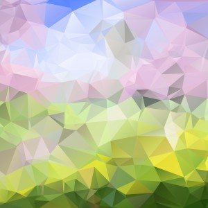 Colorful Polygonal Texture