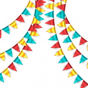 Festive Vector Garlands