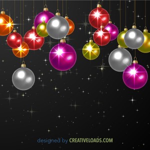 Free Vector Christmas Balls