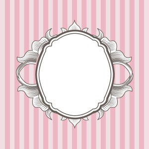 Ornate Vector Wedding Frame