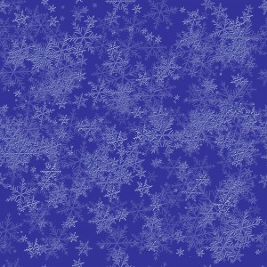 Seamless Blue Snow Vector