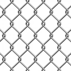 Seamless Vector Chain Fence