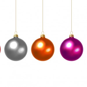 Set of Christmas Balls