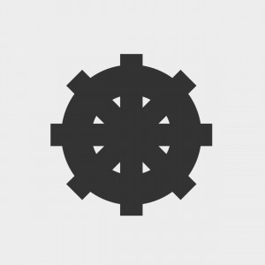 Ship Wheel Icon