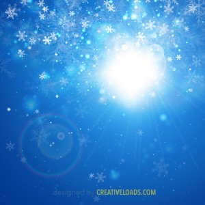 Snow Sky Free Vector