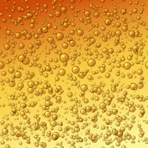 Vector Beer Bubbles