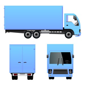 Vector Cargo Truck