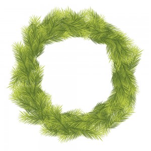 Vector Christmas Wreath