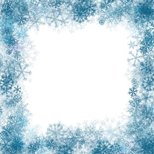 Vector Snowy Border