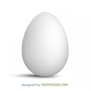 White Vector Egg