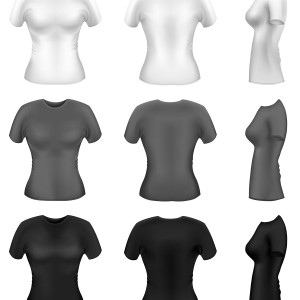 Women T-shirt Templates