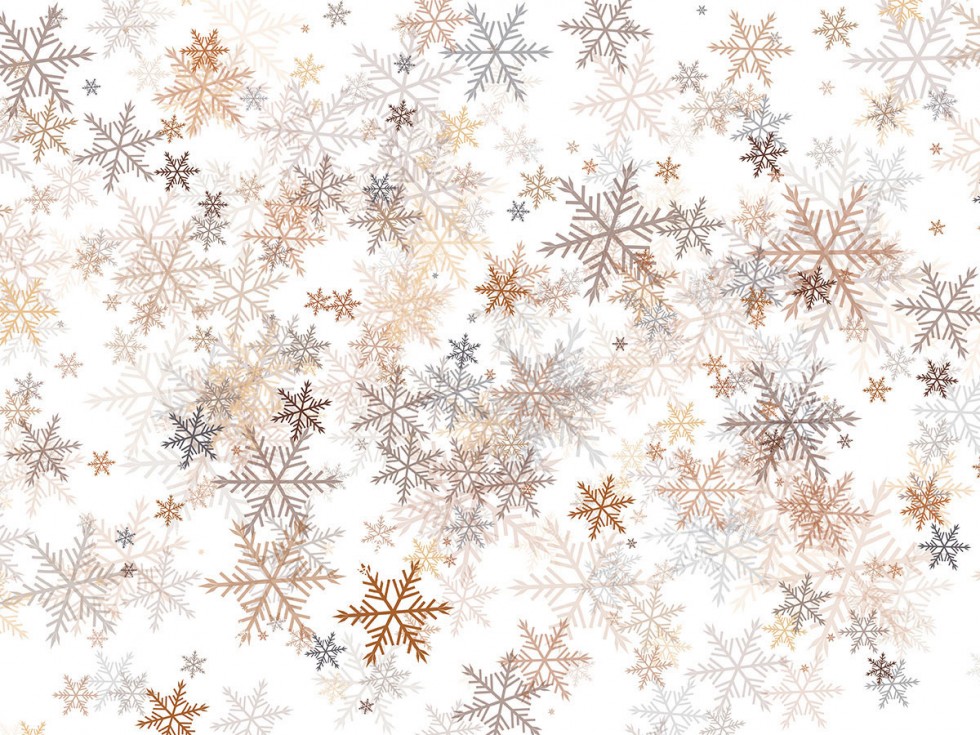 Vector Colorful Snowflakes