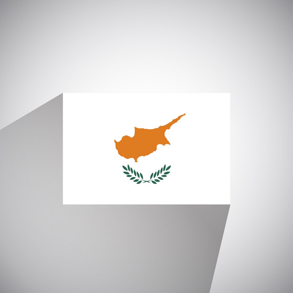 Vector Flag of Cyprus