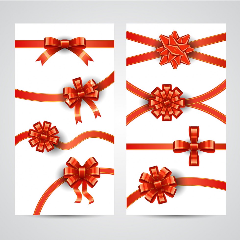 Vector Gift Ribbons