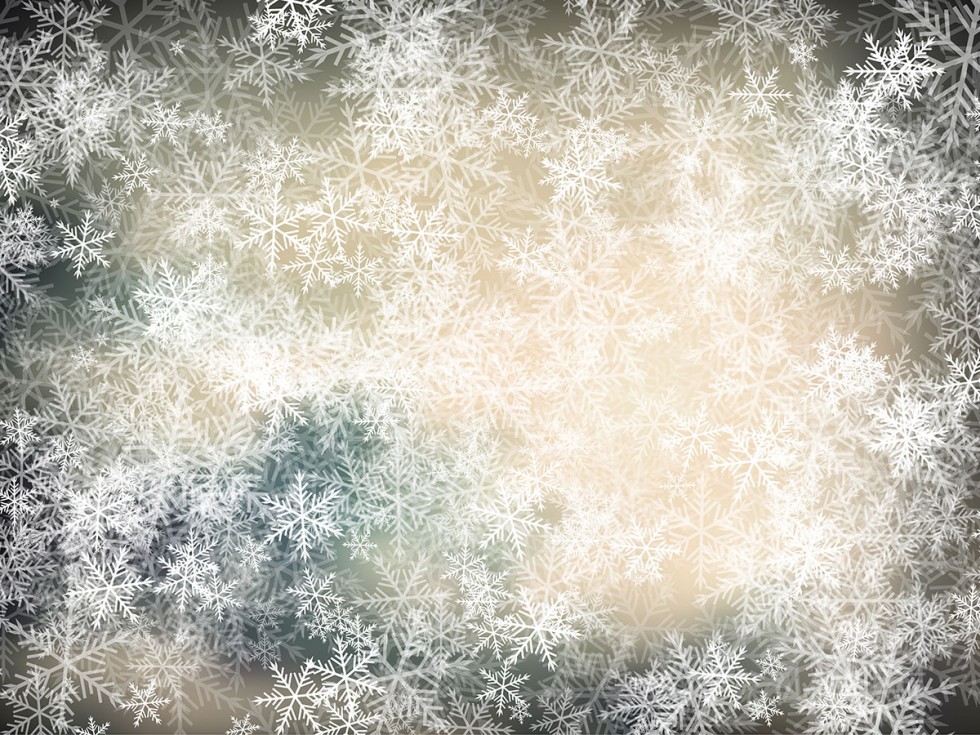 Vector Snowflake Background