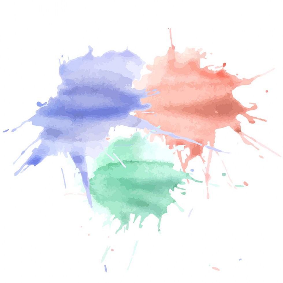 Watercolor Splashes