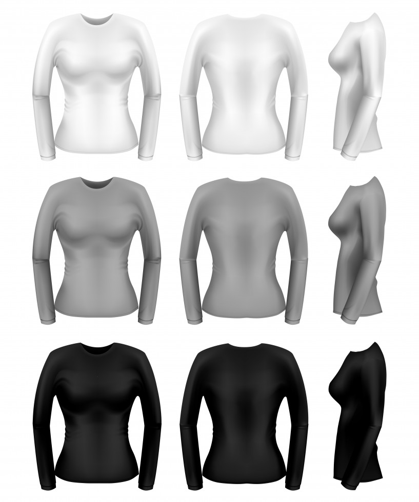 Women T-shirt Templates